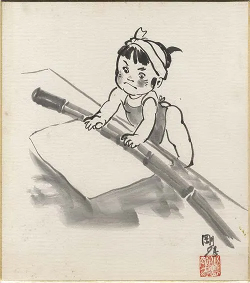 Educational authentic reference image (Screenshot 2025-11-26 at 04-22-52 0000976483.octet-stream (JPEG Image 500 × 566 pixels)). — educational authentic (REAL) shikishi reference associated with Goseki Kojima