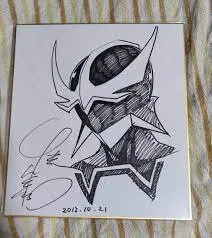 Educational authentic reference image (14324124142). — educational authentic (REAL) shikishi reference associated with Masakazu Katsura