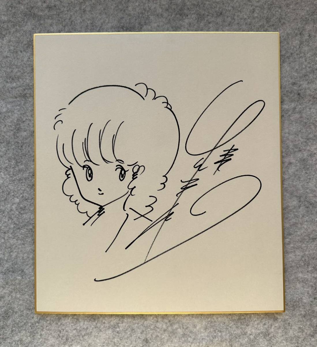 Educational counterfeit reference image (d1076938363.1). — educational counterfeit (FAKE) shikishi reference associated with Masakazu Katsura