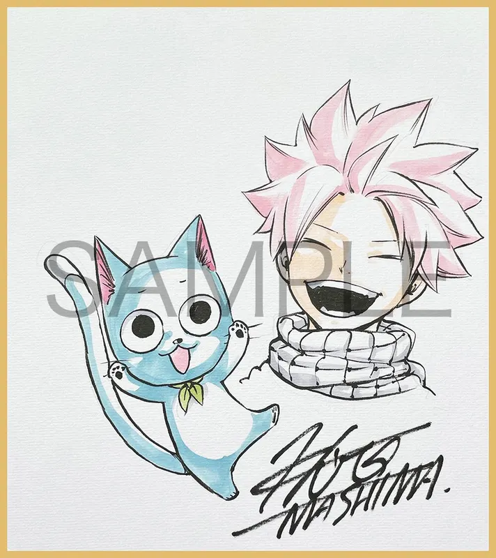 Educational authentic reference image (w1067477828.1). — educational authentic (REAL) shikishi reference associated with Hiro Mashima