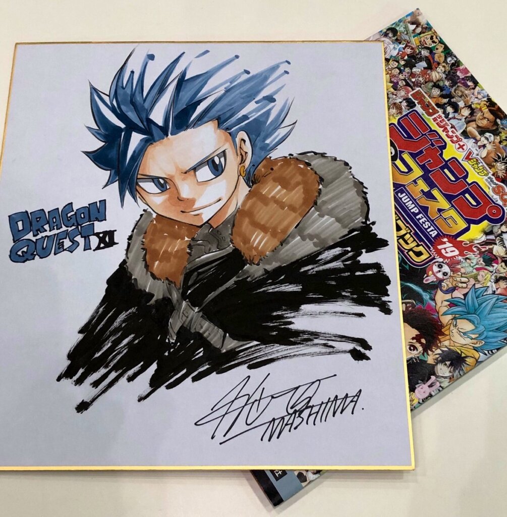 Educational authentic reference image (DvAV1T2U8AEw59i1-1005x1024). — educational authentic (REAL) shikishi reference associated with Hiro Mashima