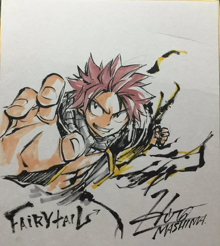 Educational authentic reference image (Cd_WEc5UYAEiPs0). — educational authentic (REAL) shikishi reference associated with Hiro Mashima
