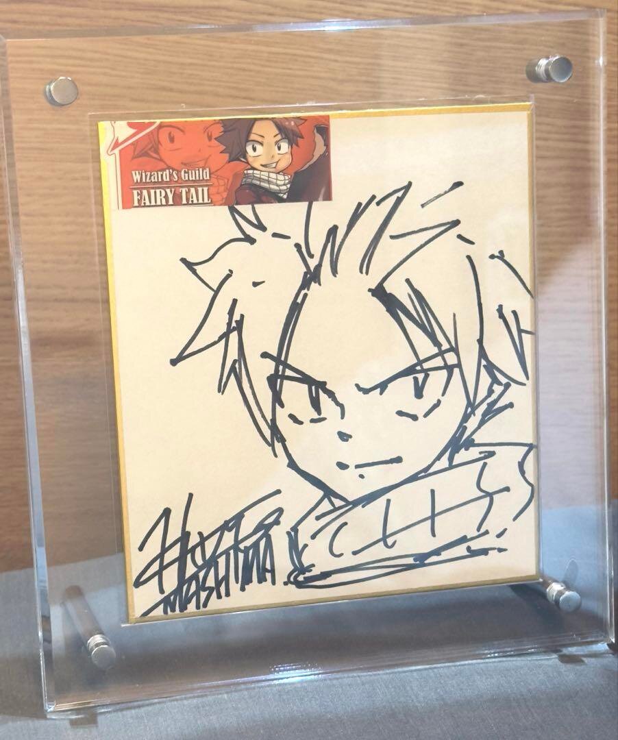Educational authentic reference image (m52362903175_1). — educational authentic (REAL) shikishi reference associated with Hiro Mashima