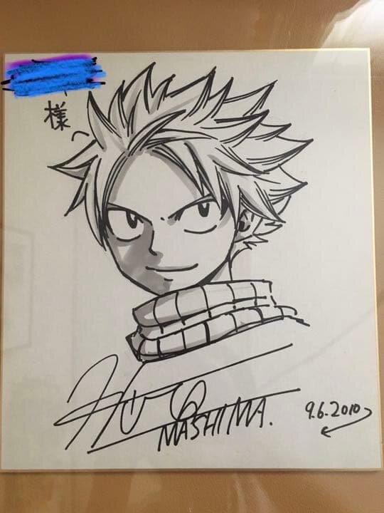 Educational authentic reference image (m39589307184_1). — educational authentic (REAL) shikishi reference associated with Hiro Mashima