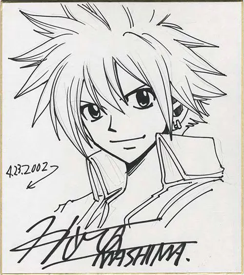 Educational authentic reference image (Screenshot 2025-12-02 at 01-09-09 0000873988.jpeg (AVIF Image 500 × 563 pixels)). — educational authentic (REAL) shikishi reference associated with Hiro Mashima