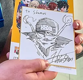 Educational authentic reference image (Screenshot 2025-12-02 at 01-13-15 Instagram). — educational authentic (REAL) shikishi reference associated with Hiro Mashima