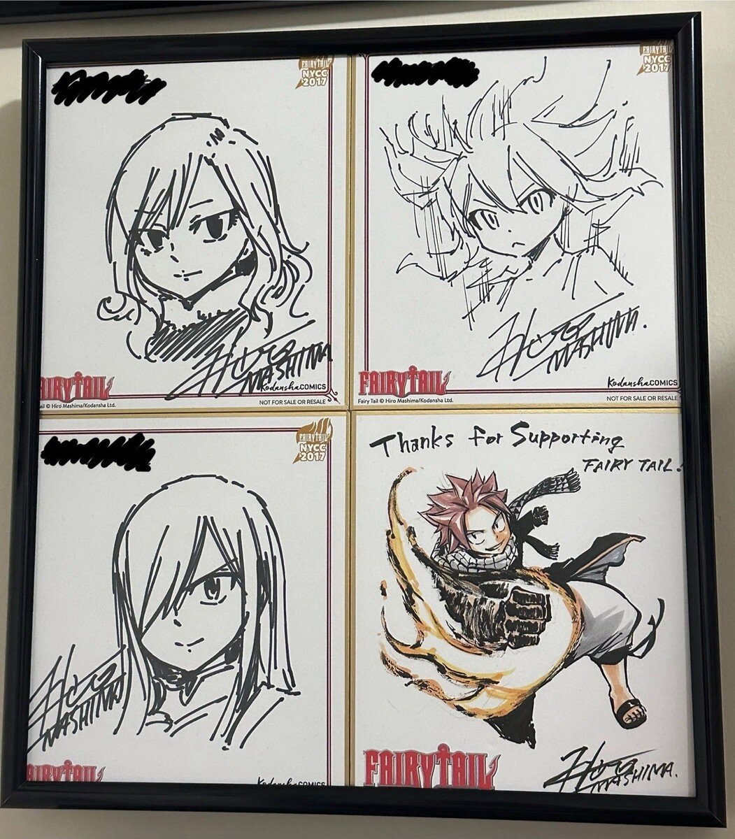 Educational authentic reference image (124124142). — educational authentic (REAL) shikishi reference associated with Hiro Mashima