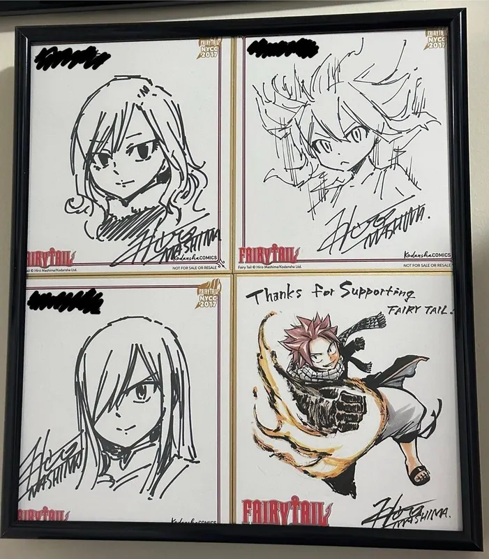 Educational authentic reference image (124124142). — educational authentic (REAL) shikishi reference associated with Hiro Mashima