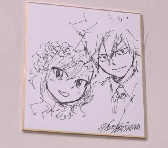 Educational authentic reference image (122052008_2678373882424632_1954105095115348585_n). — educational authentic (REAL) shikishi reference associated with Hiro Mashima