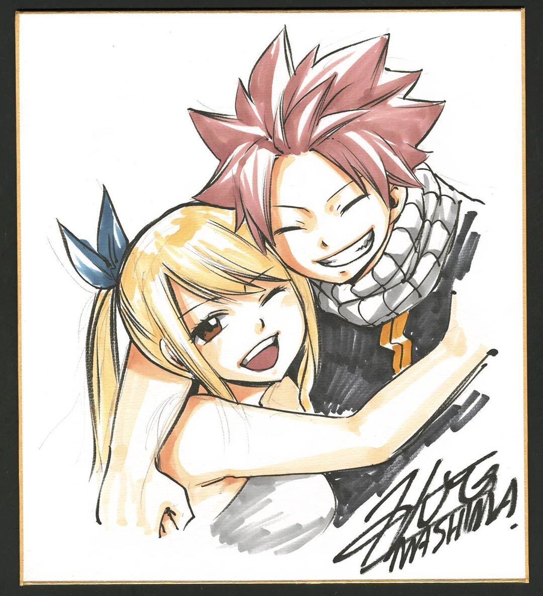 Educational authentic reference image (d101fa538e9367d78c29fae96aabf673). — educational authentic (REAL) shikishi reference associated with Hiro Mashima