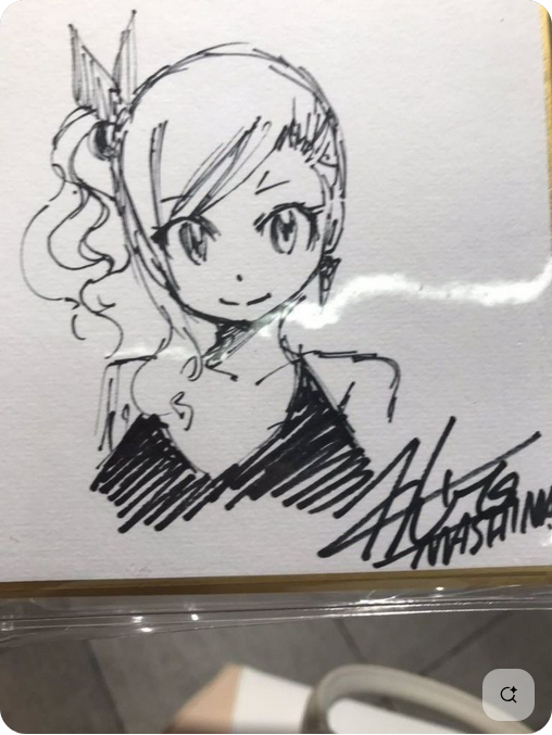 Educational authentic reference image (Screenshot 2025-12-02 at 01-33-48 Pin by Jadou wiwi on Eden's Zéro Fairy tail family Fairy tail Edens zero). — educational authentic (REAL) shikishi reference associated with Hiro Mashima
