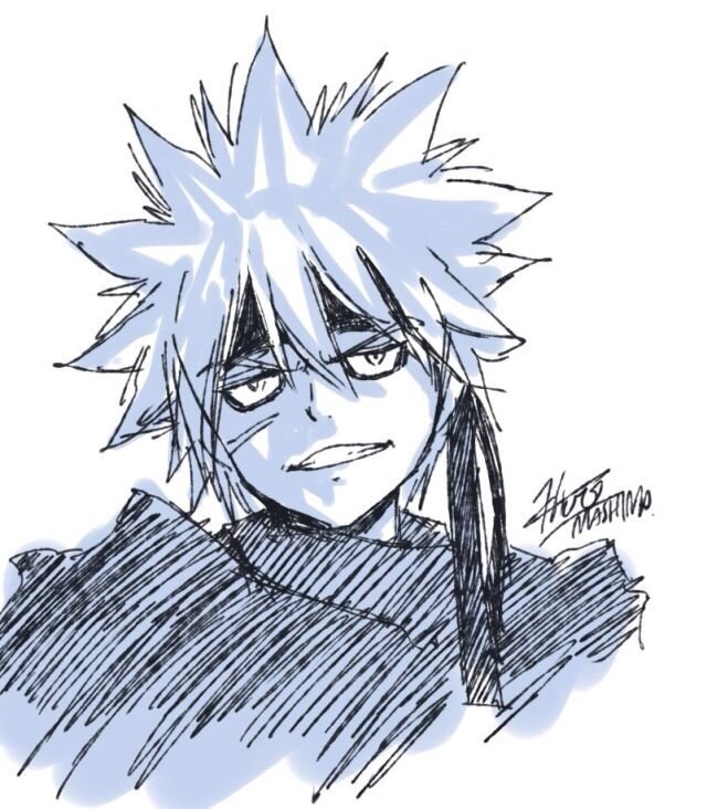 Educational authentic reference image (Rave Master(2)). — educational authentic (REAL) shikishi reference associated with Hiro Mashima
