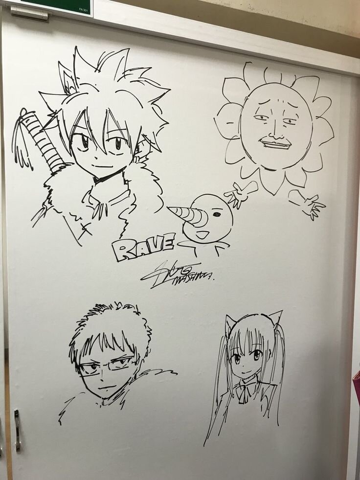 Educational authentic reference image (Fairy Tail Guild Tattoo). — educational authentic (REAL) shikishi reference associated with Hiro Mashima