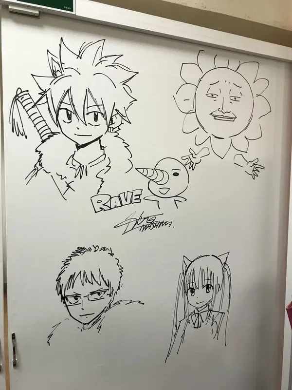 Educational authentic reference image (Fairy Tail Guild Tattoo). — educational authentic (REAL) shikishi reference associated with Hiro Mashima