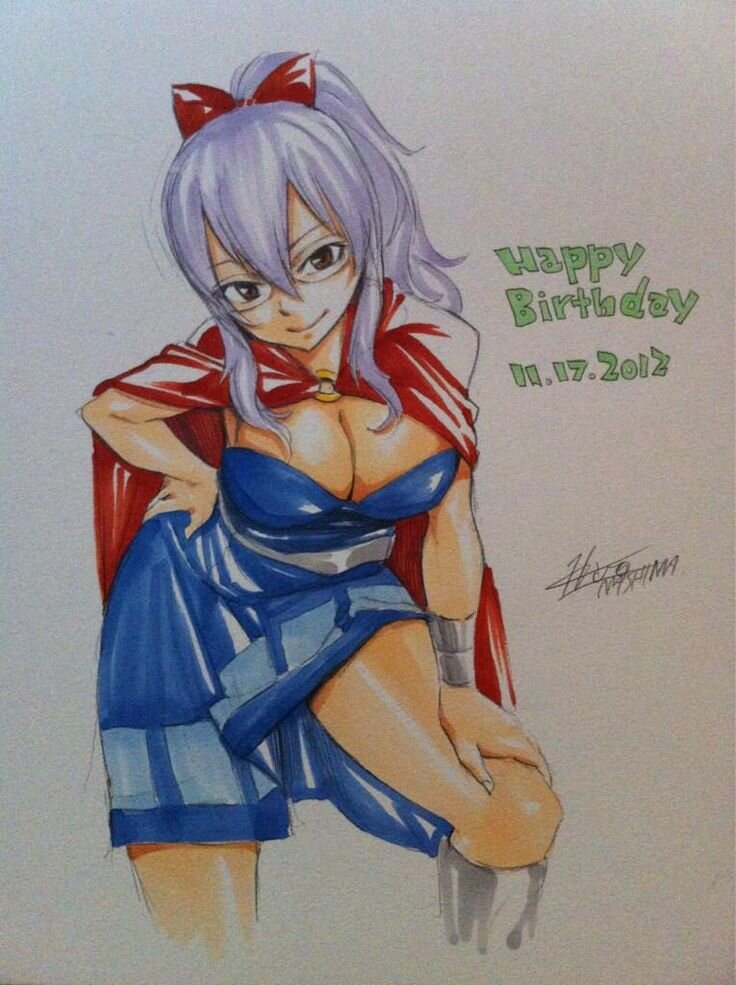Educational authentic reference image (Fairy Tail Photos). — educational authentic (REAL) shikishi reference associated with Hiro Mashima