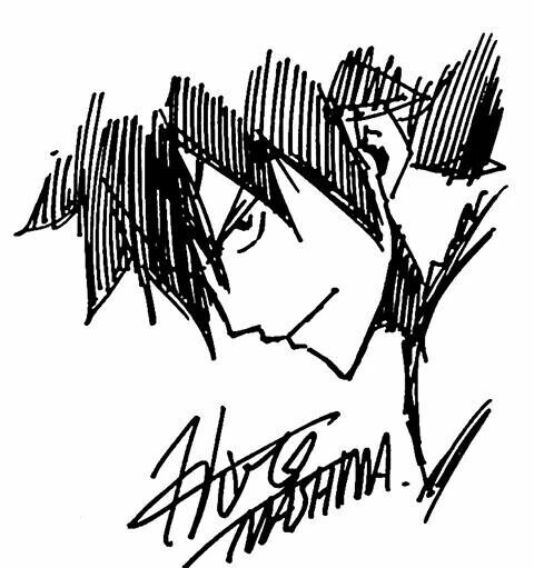 Educational authentic reference image (Gray Fullbuster). — educational authentic (REAL) shikishi reference associated with Hiro Mashima