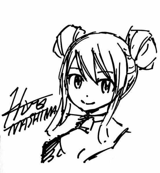 Educational authentic reference image (Fairy Tail Comics(1)). — educational authentic (REAL) shikishi reference associated with Hiro Mashima