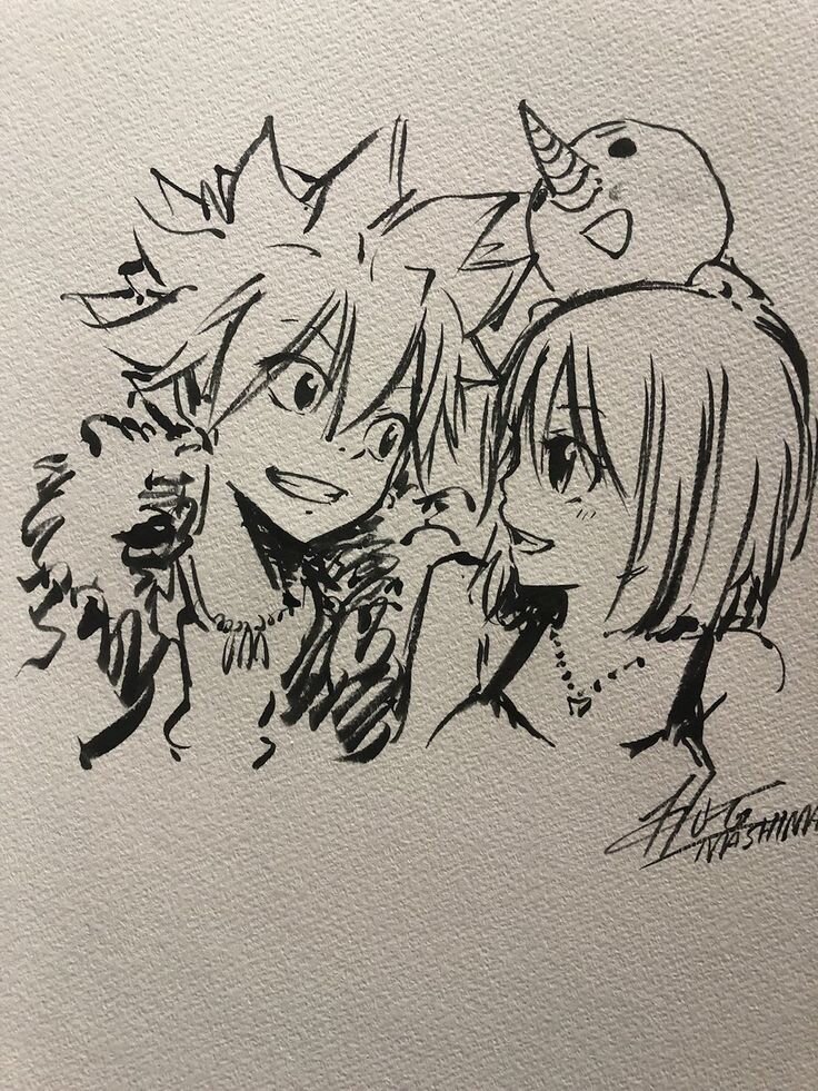 Educational authentic reference image (Fairy Tail Photos(1)). — educational authentic (REAL) shikishi reference associated with Hiro Mashima