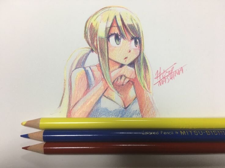 Educational authentic reference image (Fairy Tail Drawing(2)). — educational authentic (REAL) shikishi reference associated with Hiro Mashima
