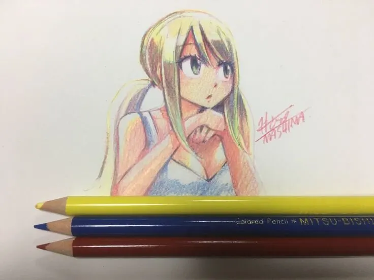 Educational authentic reference image (Fairy Tail Drawing(2)). — educational authentic (REAL) shikishi reference associated with Hiro Mashima
