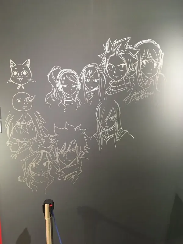 Educational authentic reference image (Fairy Tail Map). — educational authentic (REAL) shikishi reference associated with Hiro Mashima