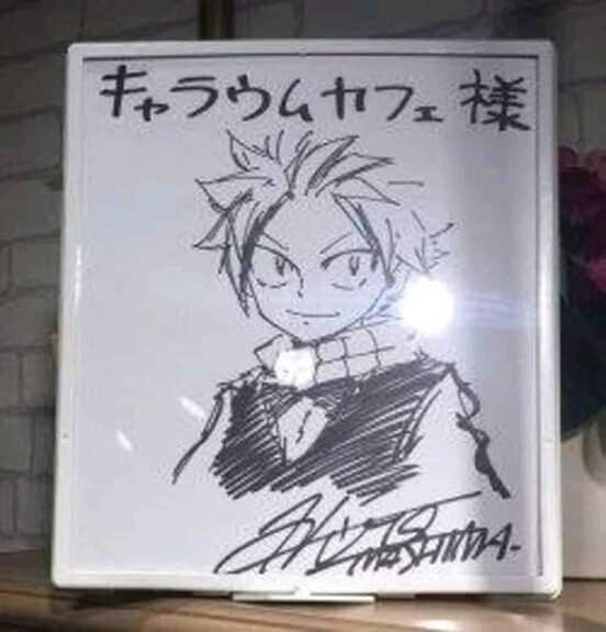Educational authentic reference image (Hiro Mashima). — educational authentic (REAL) shikishi reference associated with Hiro Mashima