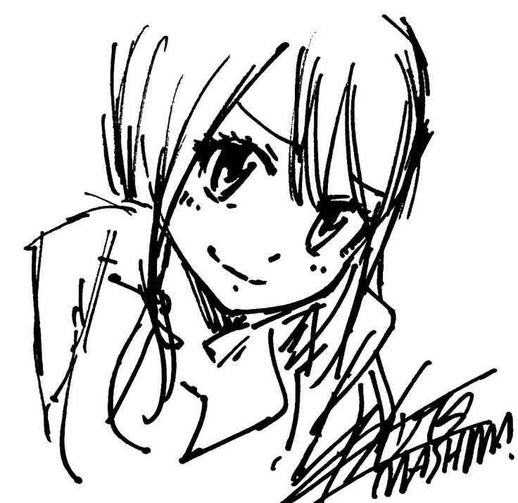 Educational authentic reference image (Lucy Heartfilia Tattoo(2)). — educational authentic (REAL) shikishi reference associated with Hiro Mashima