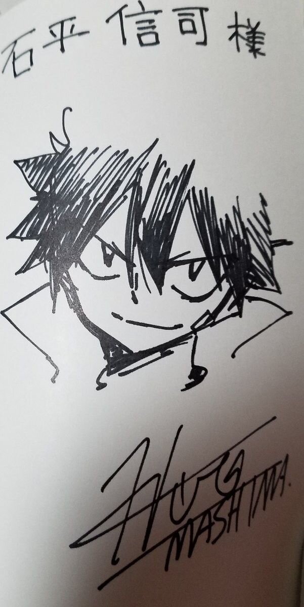 Educational authentic reference image (Edens Zero(1)). — educational authentic (REAL) shikishi reference associated with Hiro Mashima