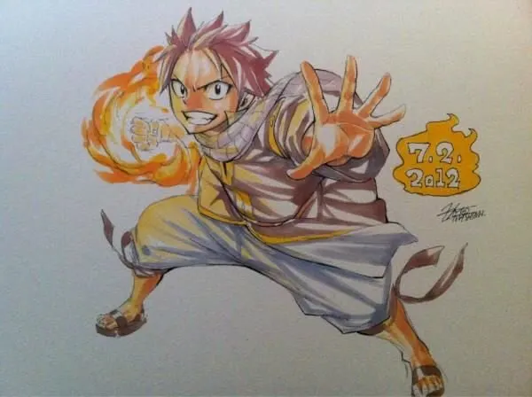 Educational authentic reference image (🔥). — educational authentic (REAL) shikishi reference associated with Hiro Mashima