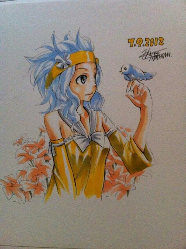 Educational authentic reference image (Gale Fairy Tail). — educational authentic (REAL) shikishi reference associated with Hiro Mashima