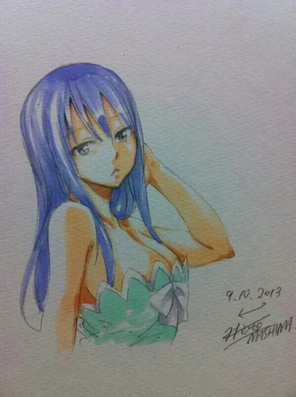 Educational authentic reference image (Omardogan1976 Wendy). — educational authentic (REAL) shikishi reference associated with Hiro Mashima