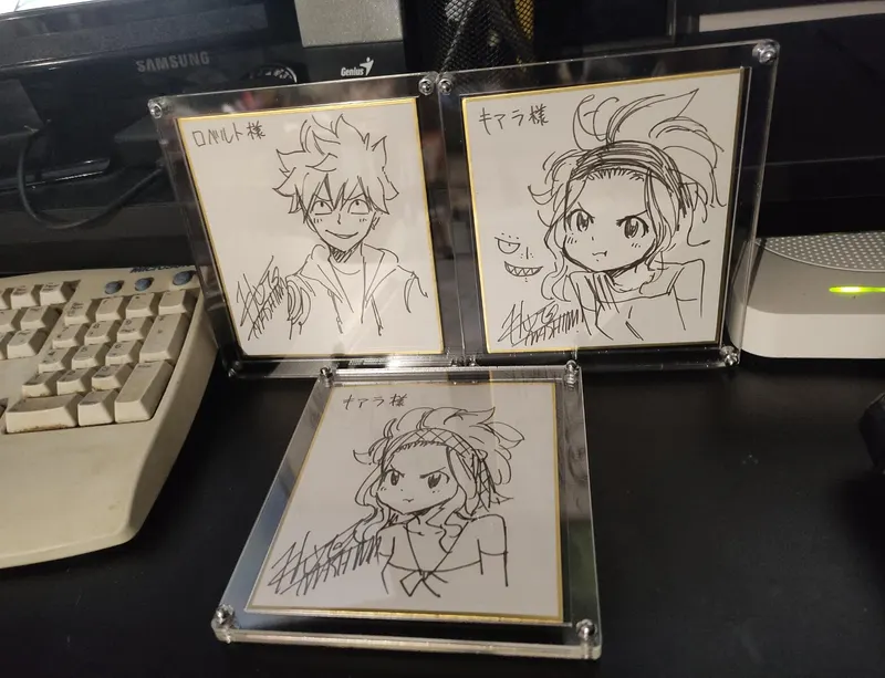 Educational authentic reference image (h4qk5yx6po4f1). — educational authentic (REAL) shikishi reference associated with Hiro Mashima