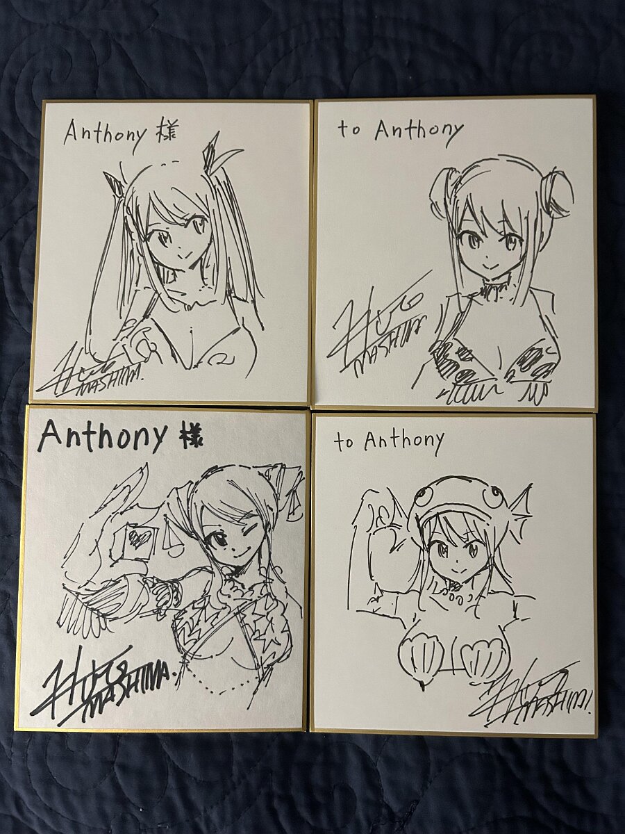 Educational authentic reference image (9ah8q3nvbrwd1). — educational authentic (REAL) shikishi reference associated with Hiro Mashima
