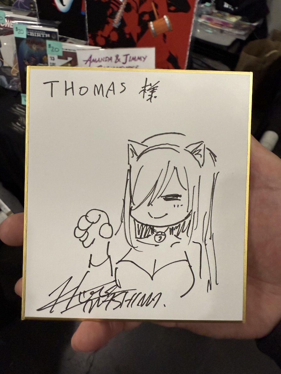 Educational authentic reference image (jmxusu9uoswd1). — educational authentic (REAL) shikishi reference associated with Hiro Mashima