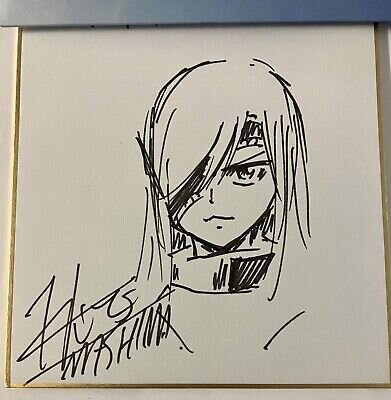 Educational authentic reference image (142124124124). — educational authentic (REAL) shikishi reference associated with Hiro Mashima