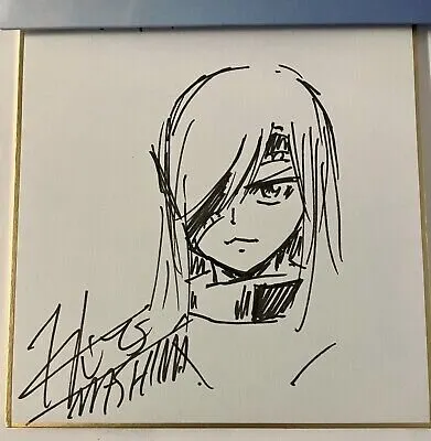 Educational authentic reference image (142124124124). — educational authentic (REAL) shikishi reference associated with Hiro Mashima