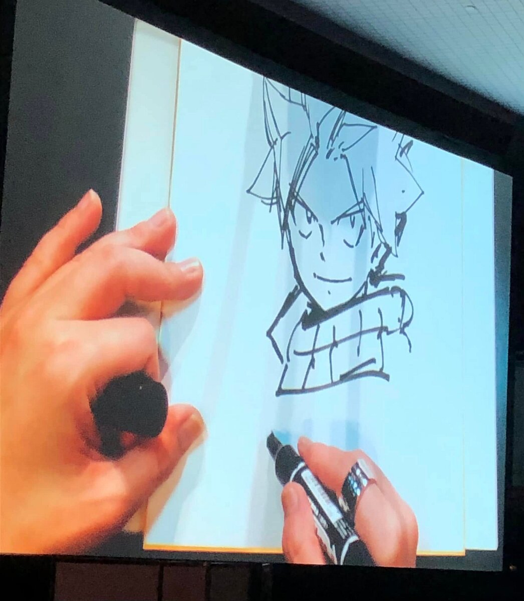 Educational authentic reference image (464518101_10233417059269813_4115495436443023169_n). — educational authentic (REAL) shikishi reference associated with Hiro Mashima