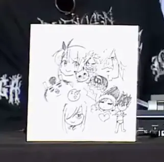 Educational authentic reference image (Screenshot 2025-12-02 024350). — educational authentic (REAL) shikishi reference associated with Hiro Mashima