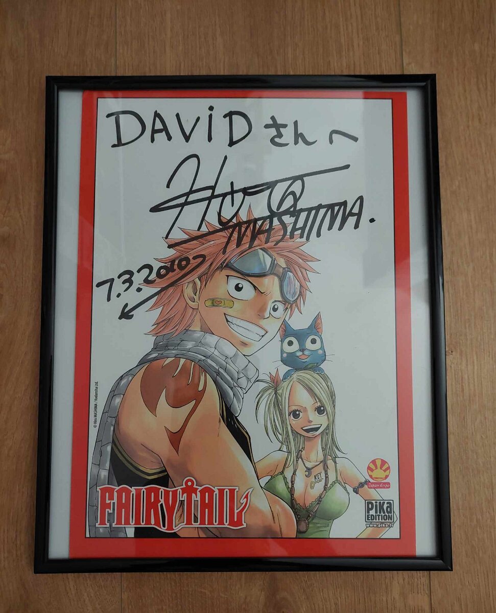Educational authentic reference image (shinob-fairytail-mashima). — educational authentic (REAL) shikishi reference associated with Hiro Mashima
