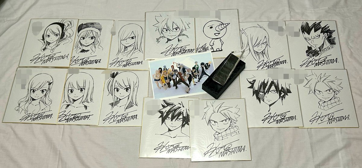 Educational authentic reference image (Flx6___acAUvABZ). — educational authentic (REAL) shikishi reference associated with Hiro Mashima