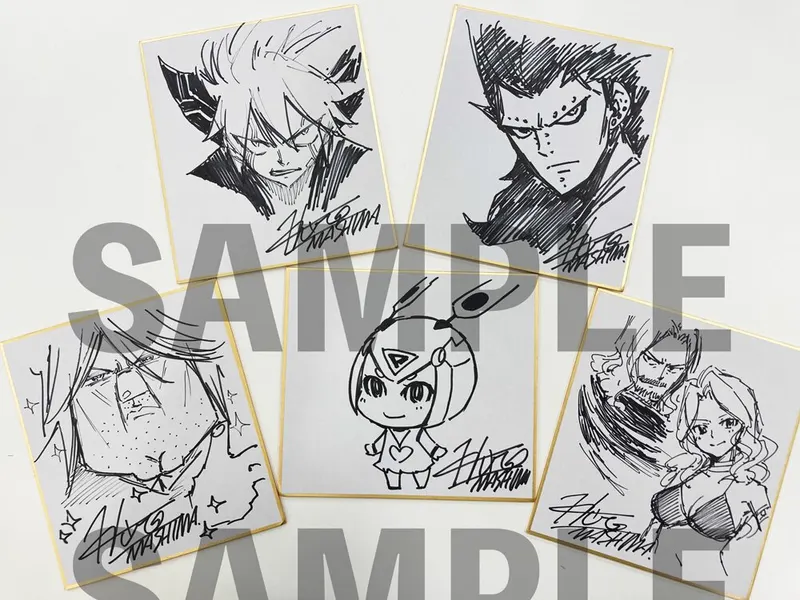 Educational authentic reference image (20210929193100). — educational authentic (REAL) shikishi reference associated with Hiro Mashima