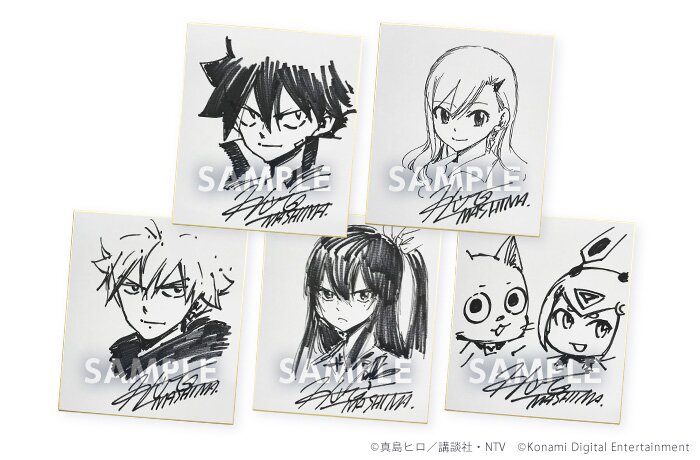 Educational authentic reference image (twitter_cp_illust). — educational authentic (REAL) shikishi reference associated with Hiro Mashima