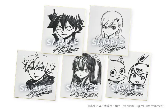 Educational authentic reference image (twitter_cp_illust). — educational authentic (REAL) shikishi reference associated with Hiro Mashima