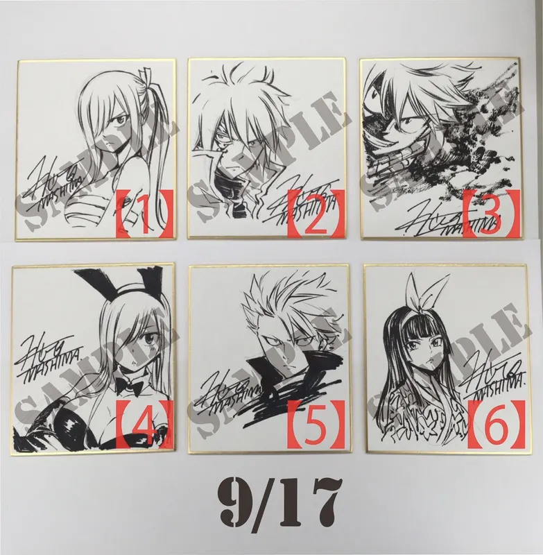 Educational authentic reference image (CshCwqCUMAER9nm). — educational authentic (REAL) shikishi reference associated with Hiro Mashima