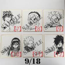 Educational authentic reference image (132123123132). — educational authentic (REAL) shikishi reference associated with Hiro Mashima