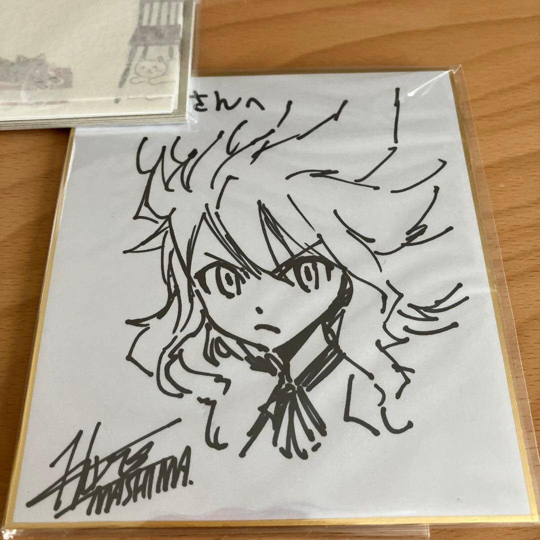 Educational authentic reference image (m41194150335_1). — educational authentic (REAL) shikishi reference associated with Hiro Mashima