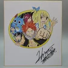 Educational counterfeit reference image (14314314334). — educational counterfeit (FAKE) shikishi reference associated with Hiro Mashima