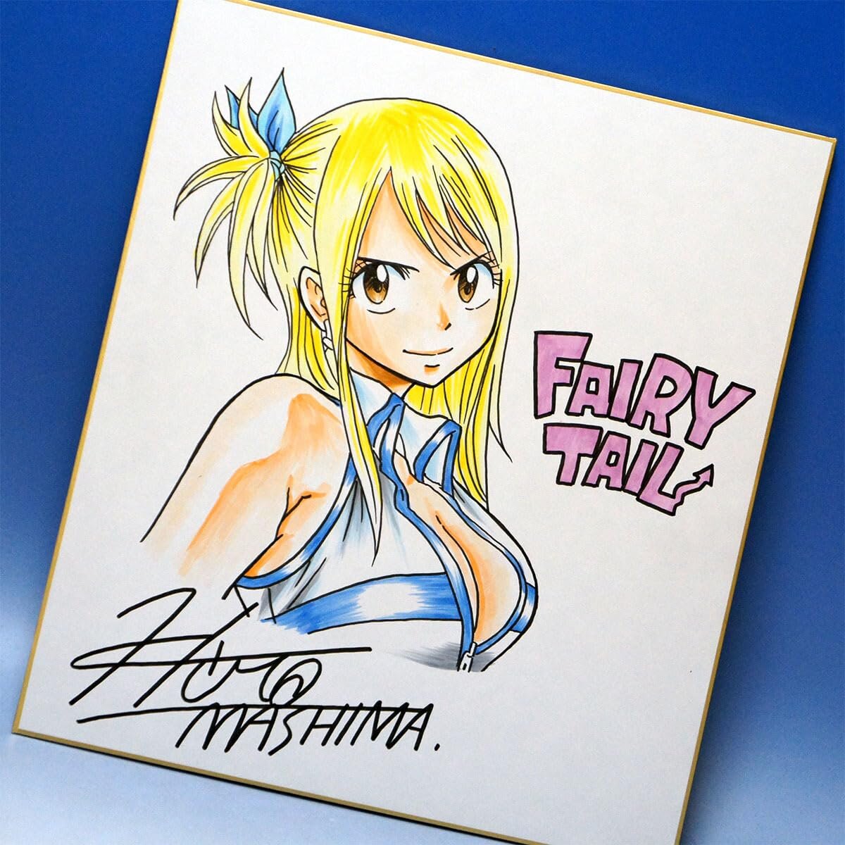 Educational counterfeit reference image (71ALjOwrRdL). — educational counterfeit (FAKE) shikishi reference associated with Hiro Mashima
