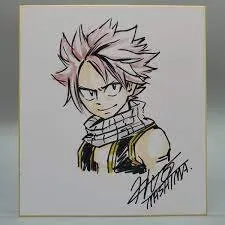 Educational counterfeit reference image (134124124142). — educational counterfeit (FAKE) shikishi reference associated with Hiro Mashima