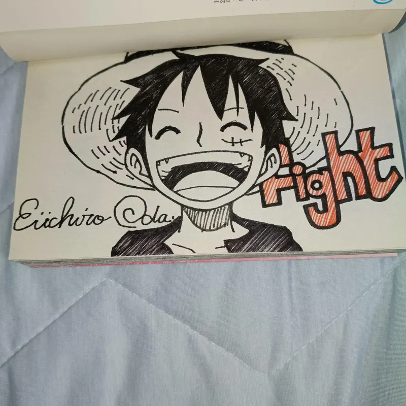 Educational counterfeit shikishi reference from MERCARI listing — associated with Eiichiro ODA. Non-commercial authenticity study. — educational counterfeit (FAKE) shikishi reference associated with Eiichiro ODA